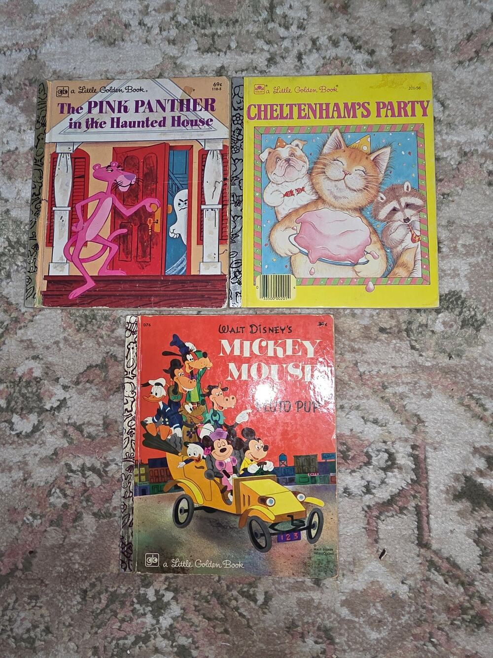 Set of 3 Little Golden Books